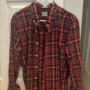 J. Crew Men's Festive Plaid Button-Down Shirt